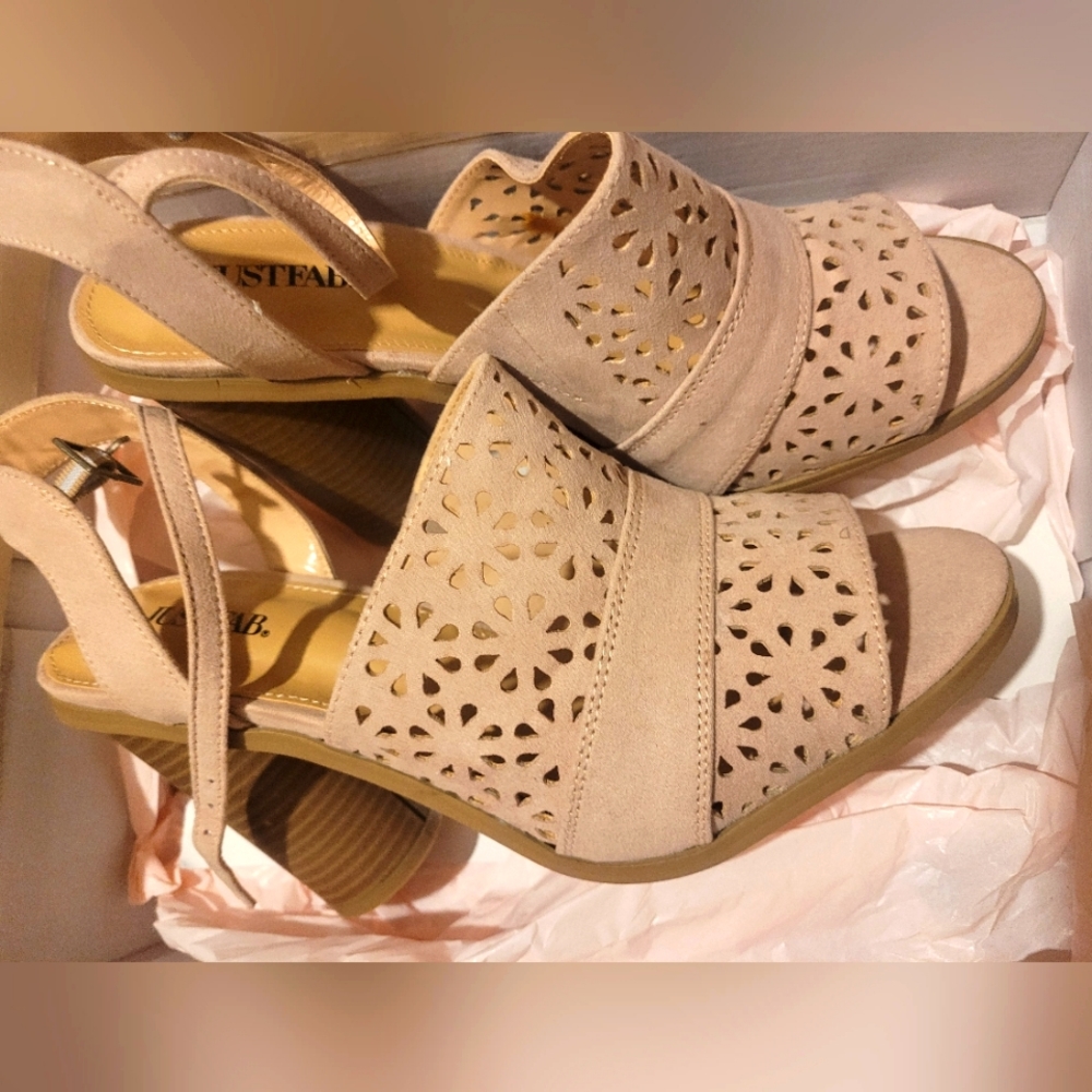 Blush Dress Sandals